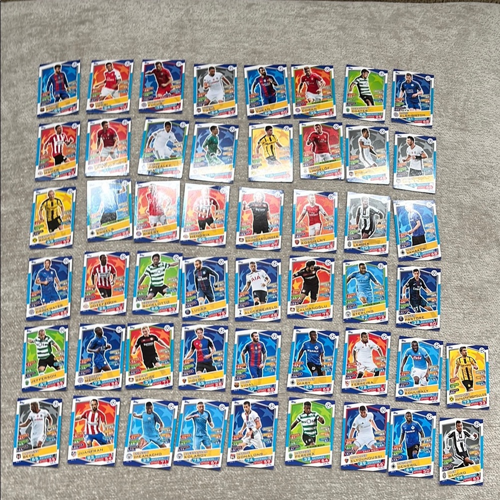 Match Attax 2016 2016 Champions League Soccer Card 50 cards!